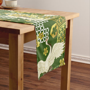 Chemin De Table Court motif japonais TABLE RUNNER