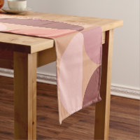 Motif moderne du milieu du siècle Peach Fuzz
