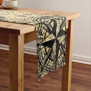 Chemin De Table Court Motif nautique vintage