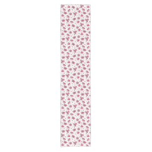 Chemin De Table Court motif romantique
