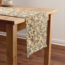 Motif Shamrock gris et Brown