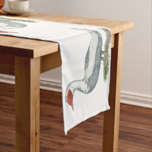 Chemin De Table Court Muscovy Blue pied Duck