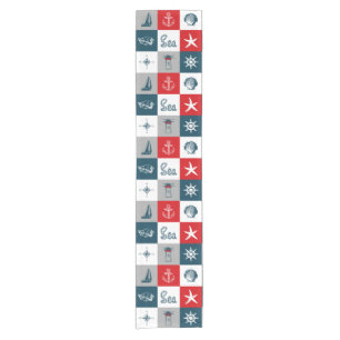 Chemin De Table Court Nautical themed design