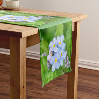 Chemin De Table Court Oublie-moi-non