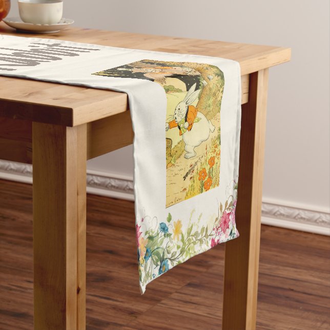 Chemin De Table Court Peter Rabbit Runner Table Runner (In Situ)
