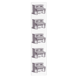 Chemin De Table Court Piano droit vintage