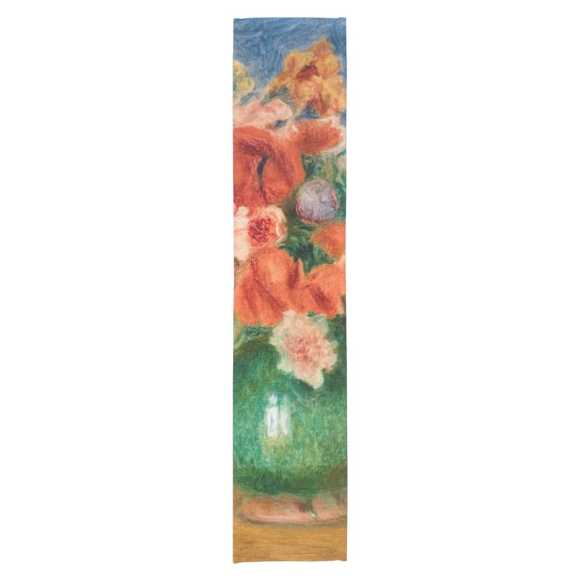 Chemin De Table Court Pierre-Auguste Renoir - Bouquet (Devant)