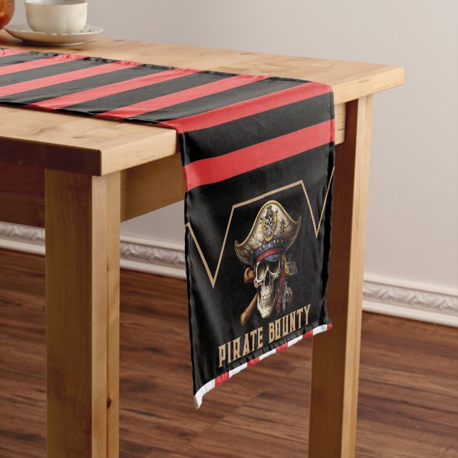 Chemin De Table Court Pirate Bounty (In Situ)