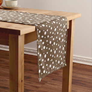Chemin De Table Court Pois de table