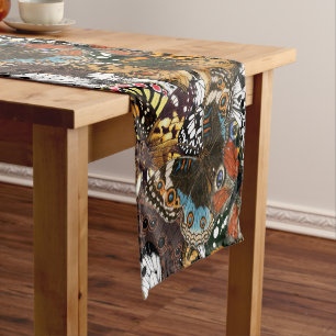 Chemin De Table Court Poster de animal. Ailes papillons.