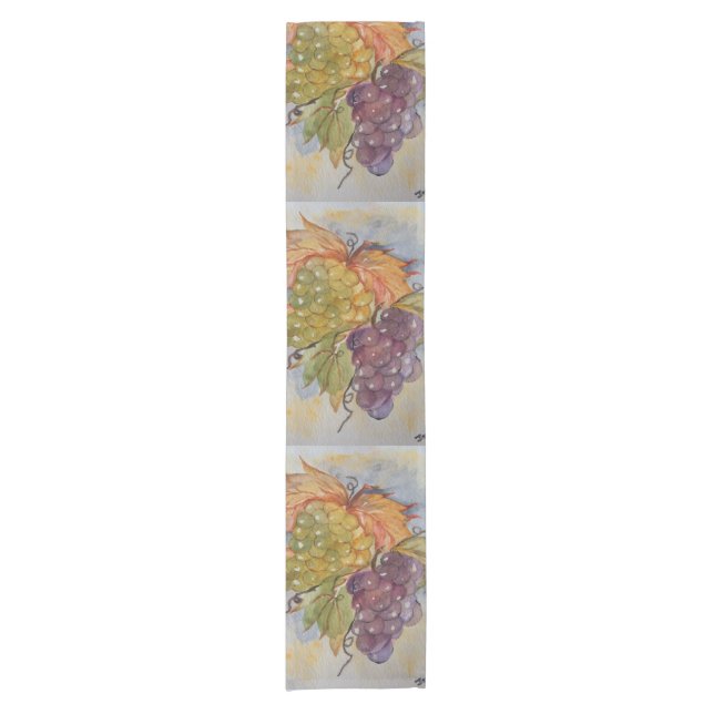 Chemin De Table Court Raisins (Devant)