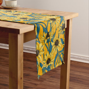 Chemin De Table Court Rudbekia jaune