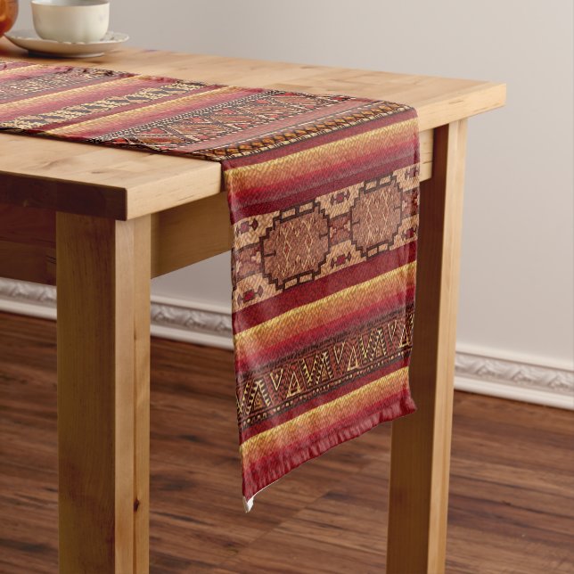 Chemin De Table Court Runner de table amérindien (In Situ)