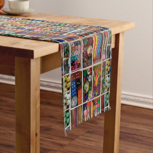 Chemin De Table Court Runner de table de casse-tête