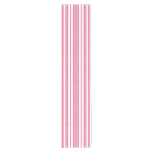 Chemin De Table Court Runner de table triée rose personnalisé
