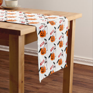 Chemin De Table Court Runner table Halloween