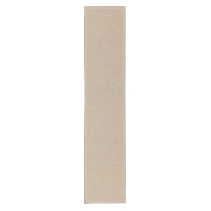 Chemin De Table Court Rustique Kraft papier blanc Modèle personnalisé