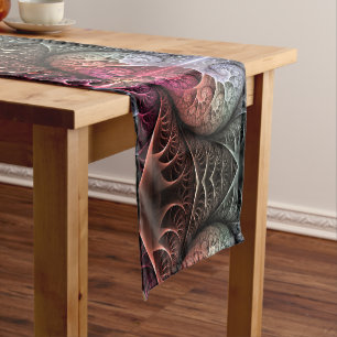 Chemin De Table Court Rythme cardiaque, art fractal de fantaisie surréal