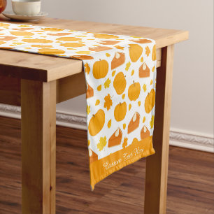 Chemin De Table Court Saison de vacances Thanksgiving Halloween Citrouil