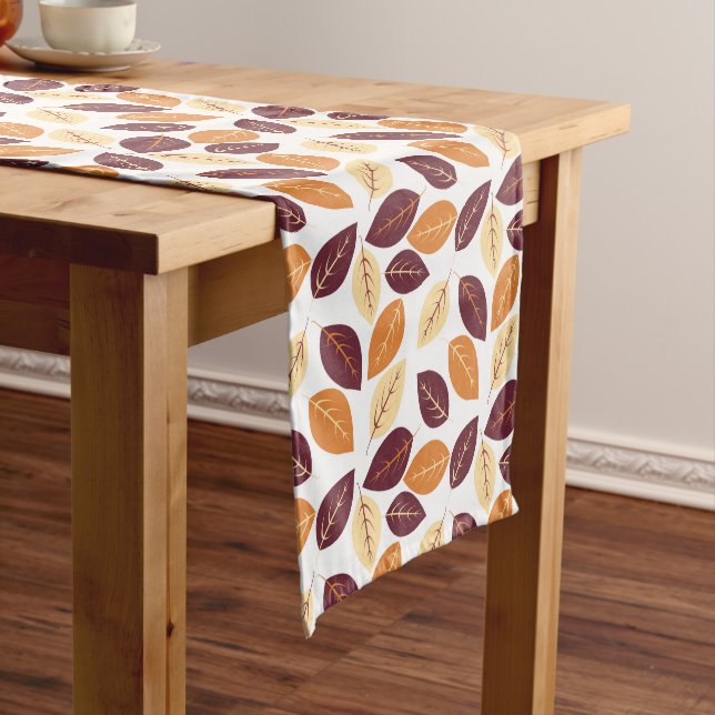Chemin De Table Court Simple Automne laisse court Runner Table (In Situ)