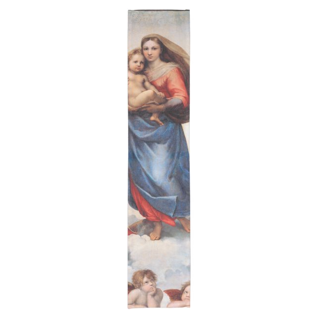 Chemin De Table Court Sistine Madonna (Devant)