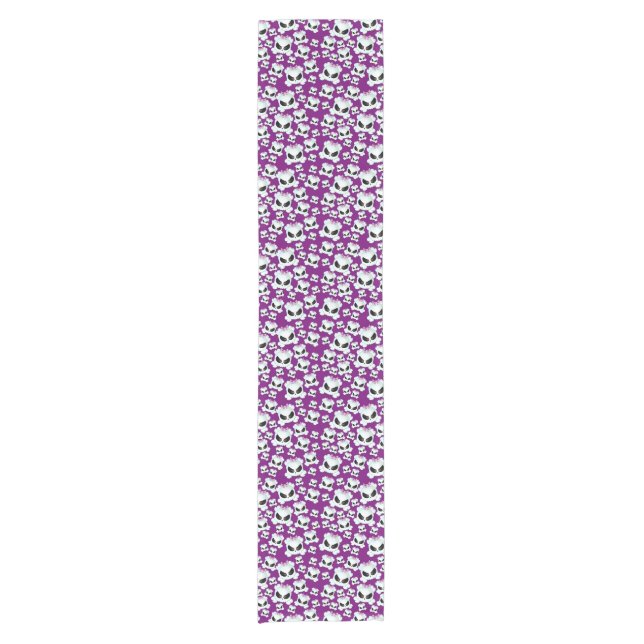 Chemin De Table Court Skullz Girly (Devant)