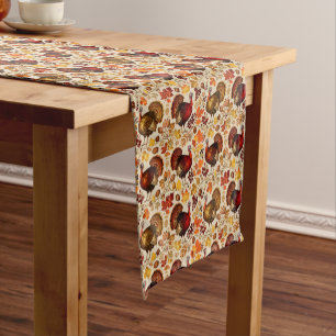 Chemin De Table Court Splendor forestier d'automne