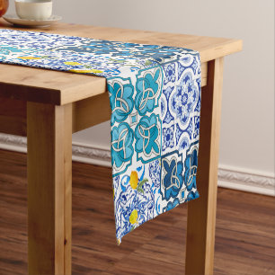 Chemin De Table Court Style italien, dynamique