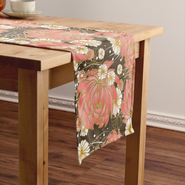 Chemin De Table Court TABLE motif japonaise (In Situ)