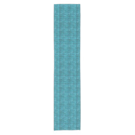Chemin De Table Court Talosien turquoise