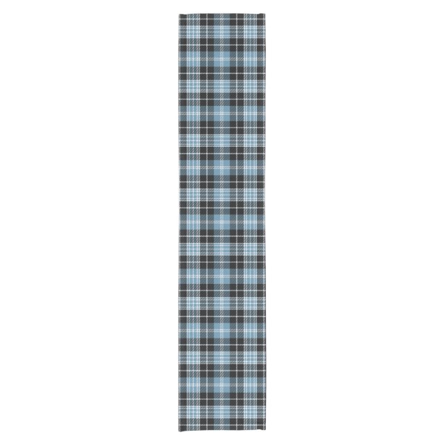 Chemin De Table Court Tartan de Clark de clan (Devant)