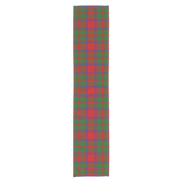 Chemin De Table Court Tartan de Macintosh de clan (Devant)