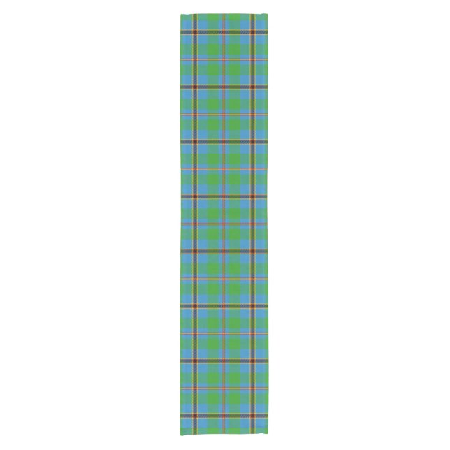 Chemin De Table Court Tartan de Snodgrass de clan (Devant)