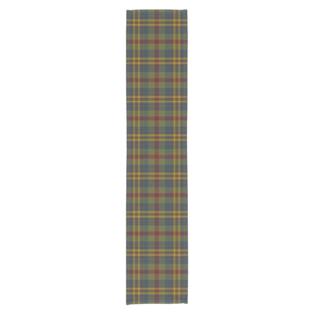 Chemin De Table Court Tartan d'Irlandais de Comté de Limerick (Devant)
