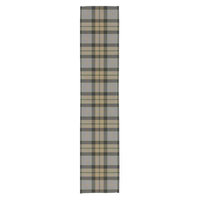 Chemin De Table Court Tartan patiné de MacKay (Devant)