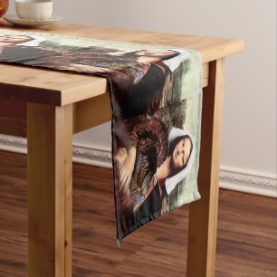 Chemin De Table Court Thanksgiving Mona Lisa Pilgrim