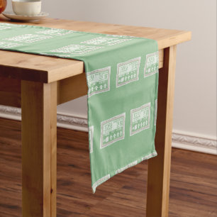 Chemin De Table Court Tofu Pop art emballage alimentaire