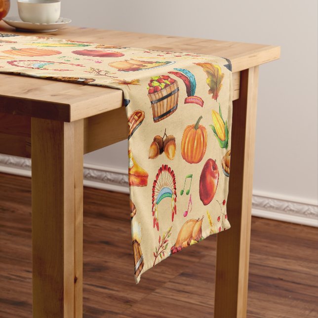 Chemin De Table Court Tout sur Thanksgiving (In Situ)