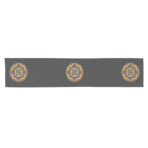 Chemin De Table Court Trucs et traitements Mandala Table Runner