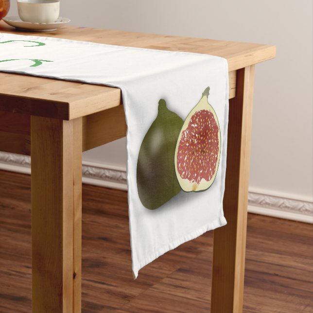 Chemin De Table Court Tu Bishvat Fig (In Situ)