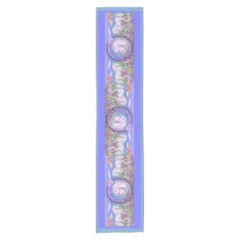 Chemin De Table Court Un paradis mauve Nappe