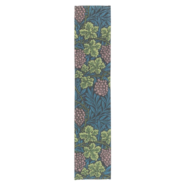 Chemin De Table Court Vin Motif, William Morris (Devant)