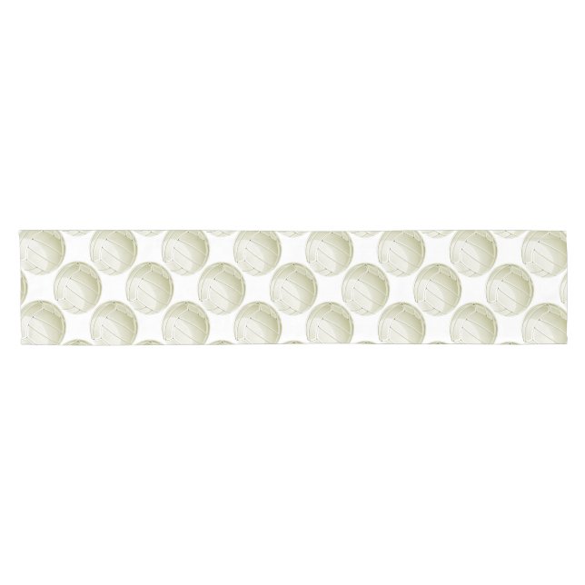 Chemin De Table Court Volleyball Design Table Runner (Horizontal)