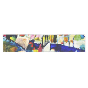 Chemin De Table Court Wassily Kandinsky - Paysage pluvieux