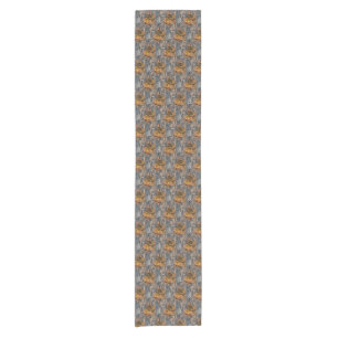 Chemin De Table Court Western Horseshoe Cowboy Hat Lasso