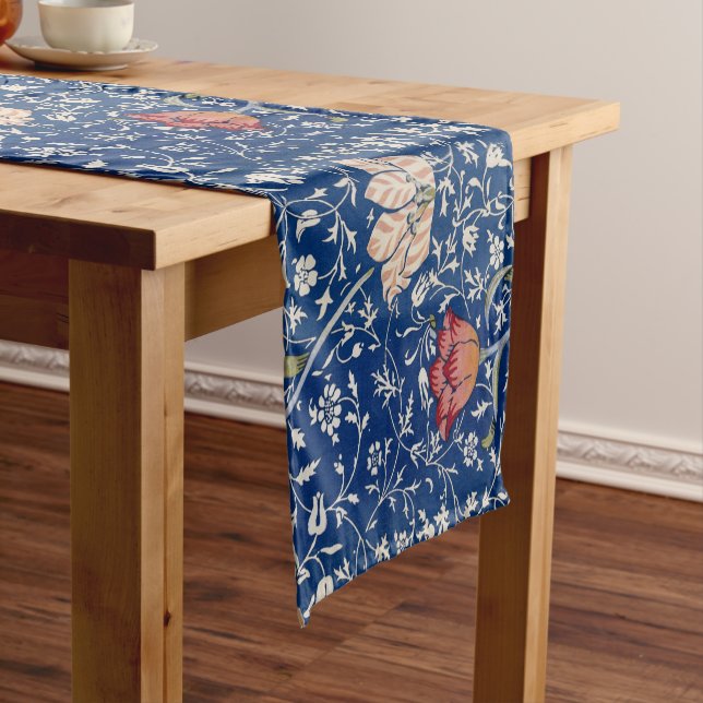 Chemin De Table Court William Morris Motif Medway (In Situ)