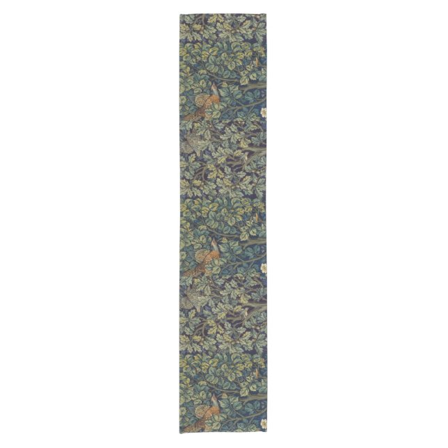 Chemin De Table Court William Morris Pheasier Bois Bois (Devant)