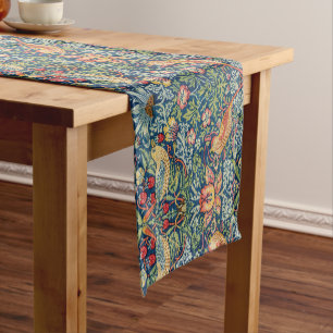 Chemin De Table Court William Morris - Thief aux fraises