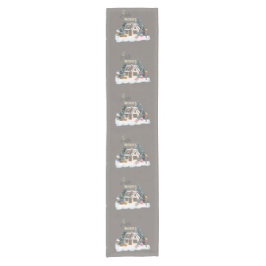 Chemin De Table Court Winter Wishes Christmas Gift For Home Decor Table
