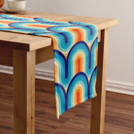 Chemin De Table Long 70s Rainbow Curves